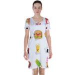 Kawaii Food Short Sleeve Nightdress