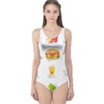 Kawaii Food One Piece Swimsuit