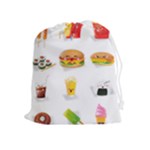 Kawaii Food Drawstring Pouch (XL)