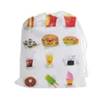 Kawaii Food Drawstring Pouch (XXL)