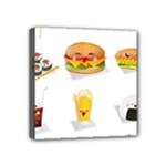 Kawaii Food Mini Canvas 4  x 4  (Stretched)