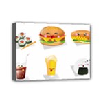 Kawaii Food Mini Canvas 7  x 5  (Stretched)