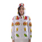 Kawaii Food Hooded Wind Breaker (Women)