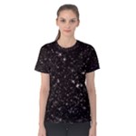 black white Stars Women s Cotton Tee