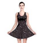 black white Stars Reversible Skater Dress