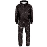 black white Stars Hooded Jumpsuit (Men)