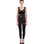 black white Stars OnePiece Catsuit