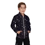 black white Stars Wind Breaker (Kids)