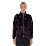 black white Stars Winter Jacket