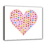 heart Emoji Deluxe Canvas 24  x 20  (Stretched)