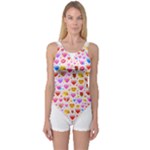 heart Emoji One Piece Boyleg Swimsuit