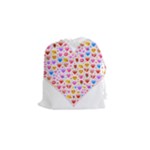 heart Emoji Drawstring Pouch (Small)