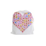 heart Emoji Drawstring Pouch (Medium)