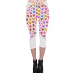 heart Emoji Capri Leggings 