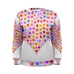 heart Emoji Women s Sweatshirt