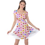 heart Emoji Cap Sleeve Dress