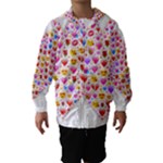 heart Emoji Hooded Wind Breaker (Kids)