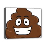 Emoji Poop Canvas 10  x 8  (Stretched)