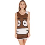 Emoji Poop Bodycon Dress