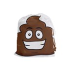 Emoji Poop Drawstring Pouch (Large)