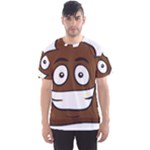 Emoji Poop Men s Sport Mesh Tee