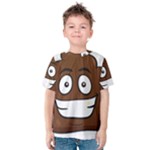 Emoji Poop Kid s Cotton Tee