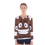 Emoji Poop Women s Long Sleeve T-shirt