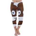 Emoji Poop Capri Winter Leggings 