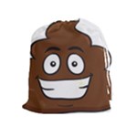 Emoji Poop Drawstring Pouch (XL)