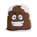 Emoji Poop Drawstring Pouch (XXL)