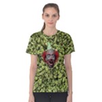 weed clown Women s Cotton Tee