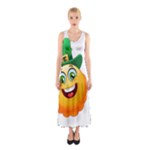 St patricks Emoji  Full Print Maxi Dress