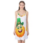 St patricks Emoji  Camis Nightgown 