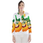 St patricks Emoji  Wind Breaker (Women)