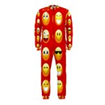 Red Emoji OnePiece Jumpsuit (Kids)