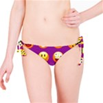 Purple Emoji Bikini Bottom