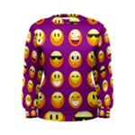 Purple Emoji Women s Sweatshirt