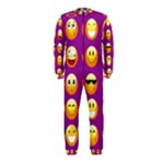 Purple Emoji OnePiece Jumpsuit (Kids)