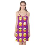 Purple Emoji Camis Nightgown 