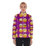 Purple Emoji Winter Jacket