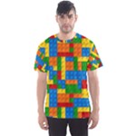 plastic blocks Men s Sport Mesh Tee