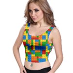 plastic blocks Crop Top