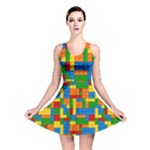 plastic blocks Reversible Skater Dress