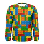 plastic blocks Men s Long Sleeve Tee