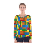 plastic blocks Women s Long Sleeve Tee