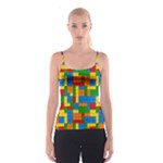 plastic blocks Spaghetti Strap Top