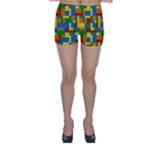 plastic blocks Skinny Shorts