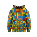 plastic blocks Kids  Pullover Hoodie