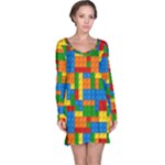 plastic blocks Long Sleeve Nightdress