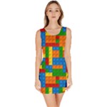 plastic blocks Bodycon Dress